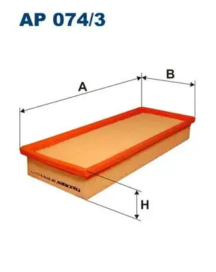 FILTRON AP074/3 Hava Filtresi resmi