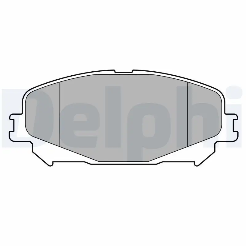 DELPHI LP3734 Ön Fren Balatası MQ005728 resmi