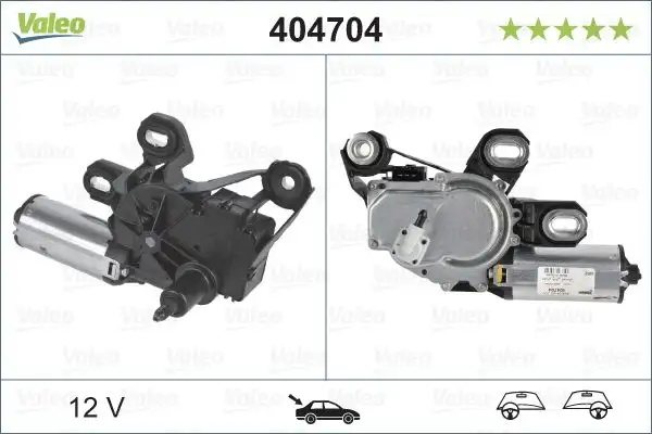 VALEO 404704 Silecek Motoru (Arka) A6398200408 resmi