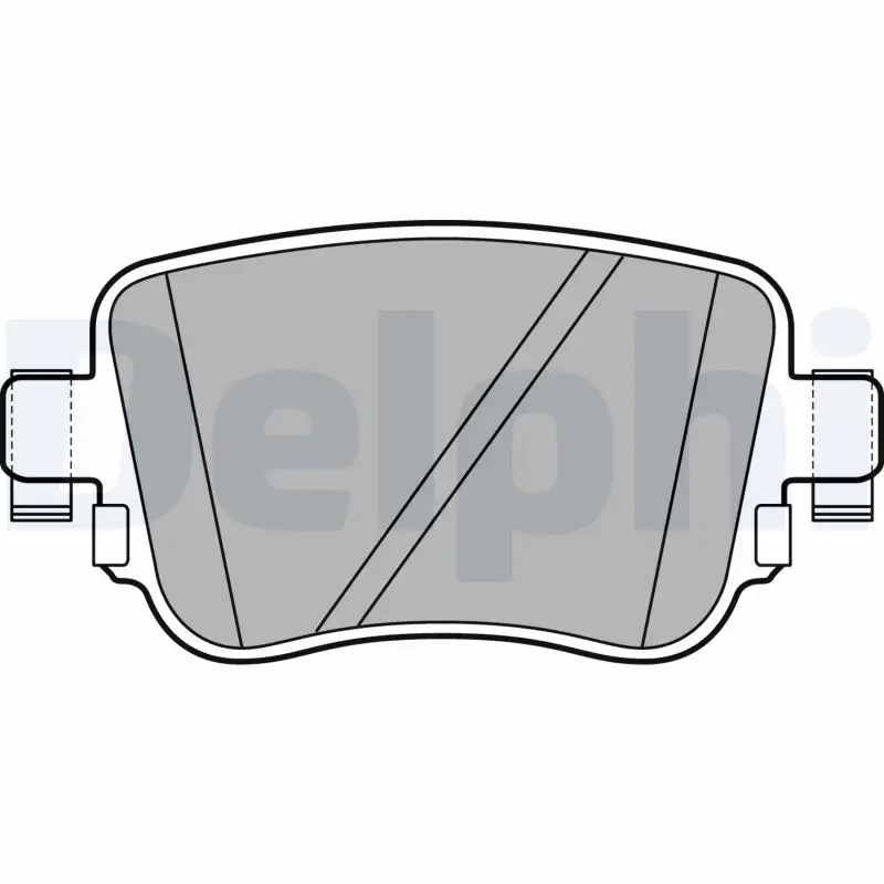DELPHI LP2709 Arka Fren Balatası resmi