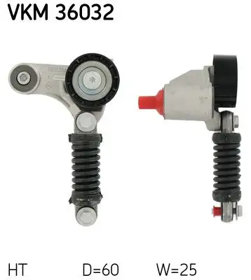 SKF VKM36032 Kayış Gergi Kütüğü 7700102395 resmi