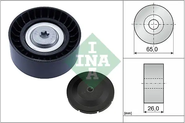 INA 532080410 Alternatör Gergi Rulmanı 11288617230 resmi