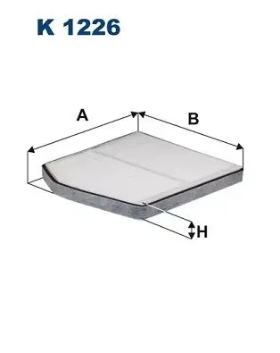 FILTRON K1226 Polen Filtresi 9204627 resmi
