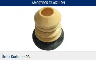 MASTER M4403 Ön Süspansiyon Takozu 46464298 resmi