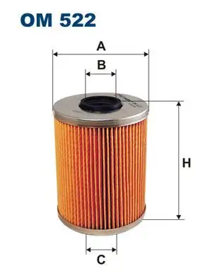 FILTRON OM522 Yağ Filtresi resmi