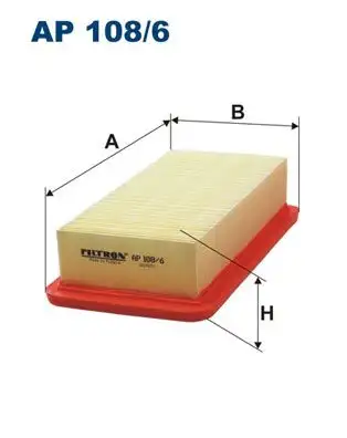 FILTRON AP108/6 Hava Filtresi 281131G000 resmi