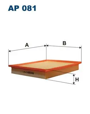 FILTRON AP081 Hava Filtresi 5025060 resmi