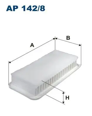 FILTRON AP142/8 Hava Filtresi 178010N020 resmi
