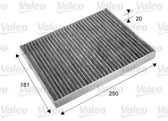 VALEO 715667 Polen Filtresi (Karbonlu) resmi
