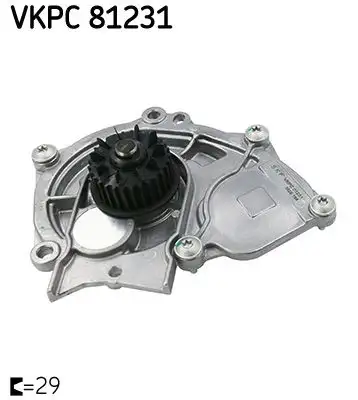 SKF VKPC81231 Devirdaim resmi
