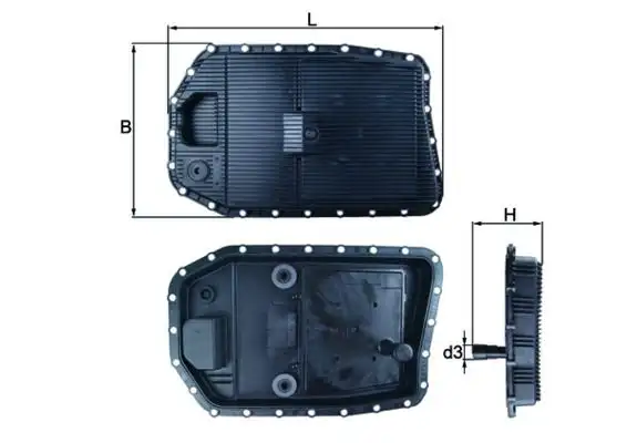 MAHLE HX154 Şanzıman Karteri 24117571217 resmi