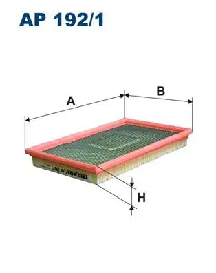 FILTRON AP192/1 Hava Filtresi 13721491749 resmi