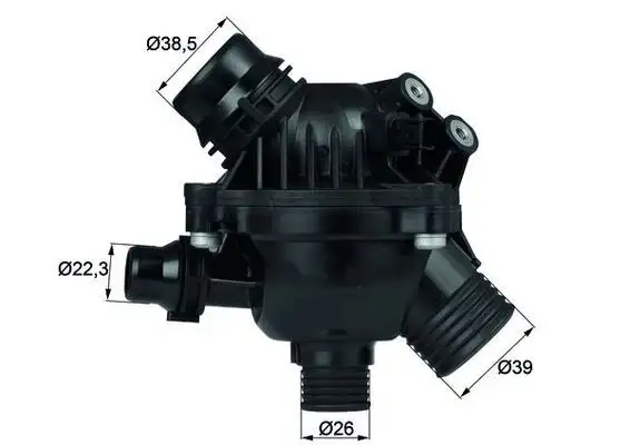 MAHLE TM1497 Termostat 11537544788 resmi