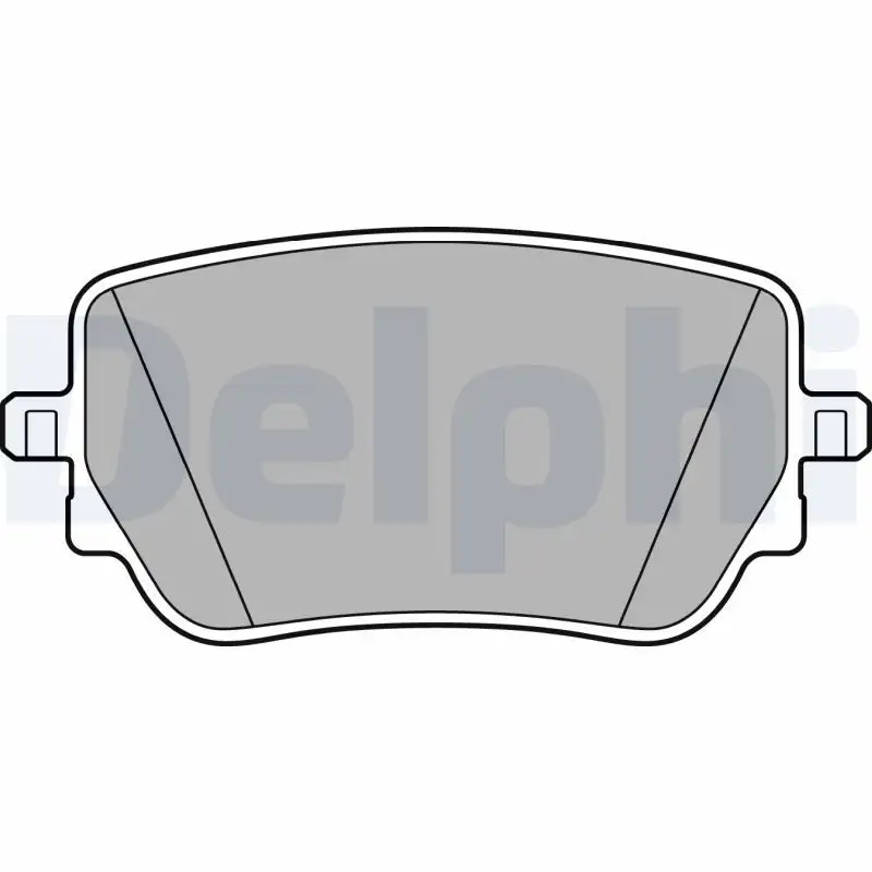 DELPHI LP3439 Arka Fren Balatası A0004205803 resmi