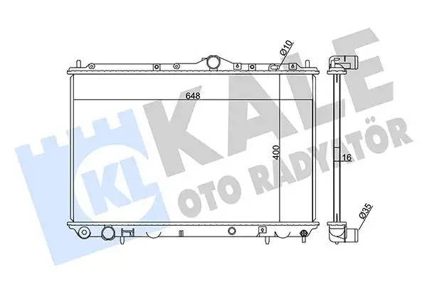 KALE 351925 Radyatör resmi