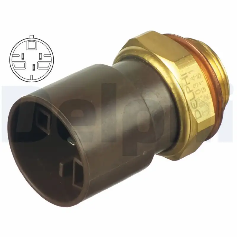 DELPHI TS10341 Fan Müşiri 90376209 resmi