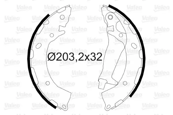 VALEO 564090 Arka Fren Balatası 583051CA10 resmi