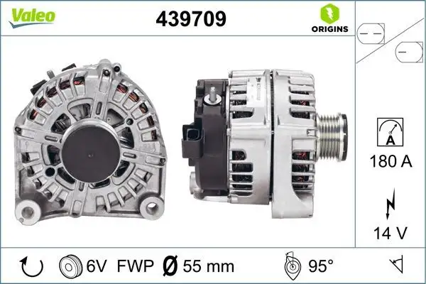 VALEO 439709 Şarj Dinamosu 12318509023 resmi