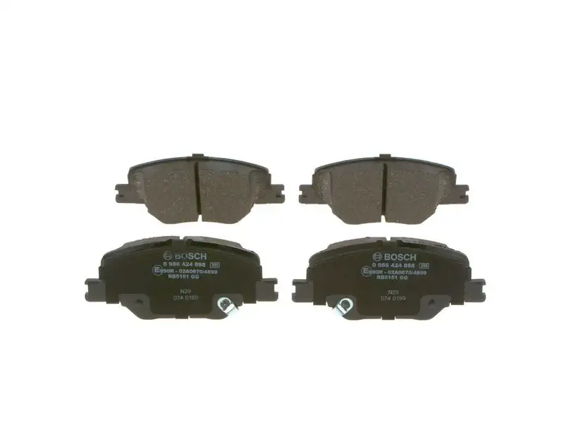 BOSCH 0986424868 Ön Fren Balatası 84124408 resmi