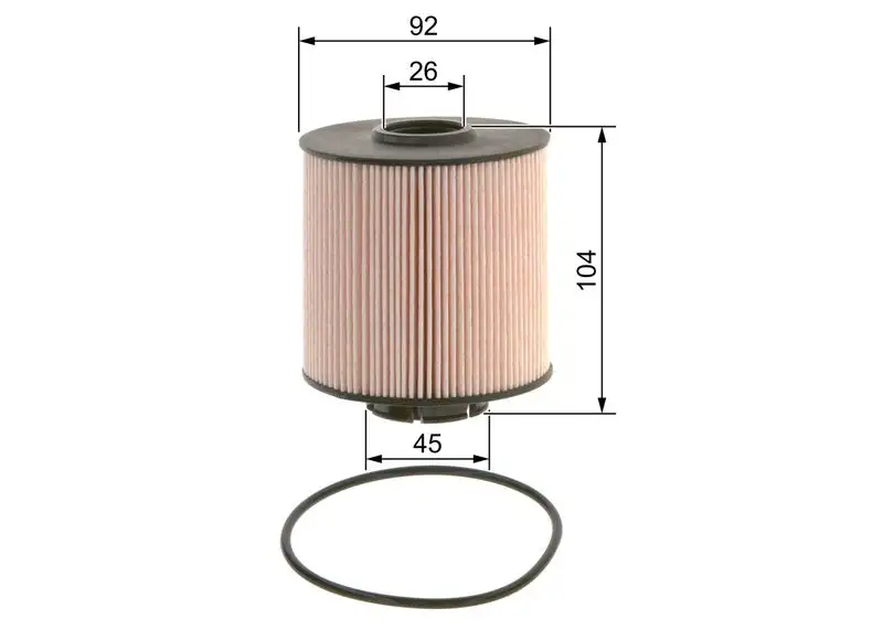 BOSCH 09864B2009 Yakıt Filtresi resmi