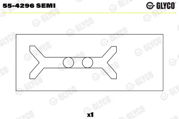 GLYCO 55-4296-SEMI Piston Kol Burcu 5010571557 resmi