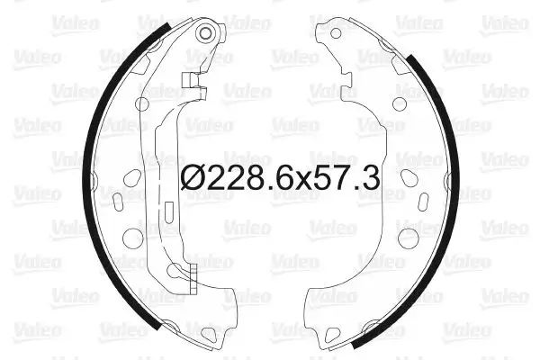 VALEO 564011 Arka Fren Balatası resmi