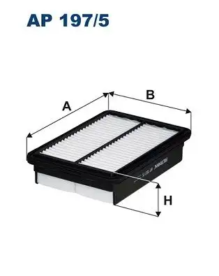 FILTRON AP197/5 Hava Filtresi 28113F2000AS resmi