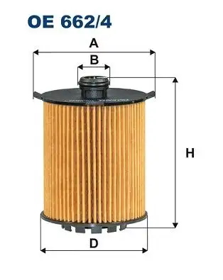 FILTRON OE662/4 Yağ Filtresi 32140029 resmi