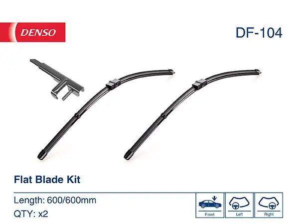 DENSO DF-104 Silecek Süpürgesi (Takım) resmi
