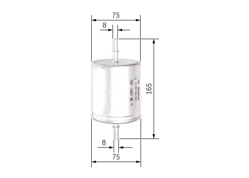 BOSCH 0450905927 Yakıt Filtresi resmi