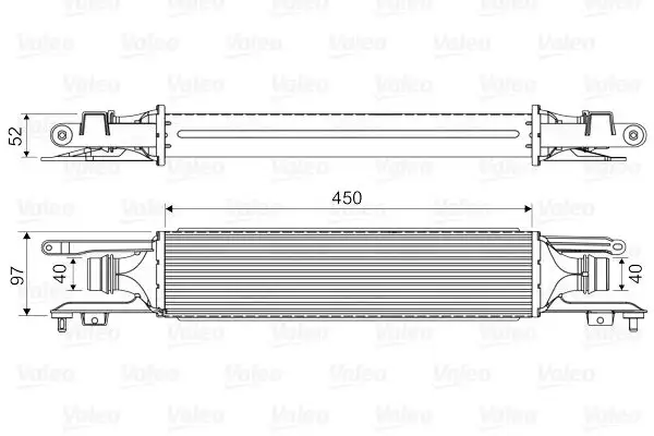 VALEO 818577 Turbo Radyatörü 6302078 resmi