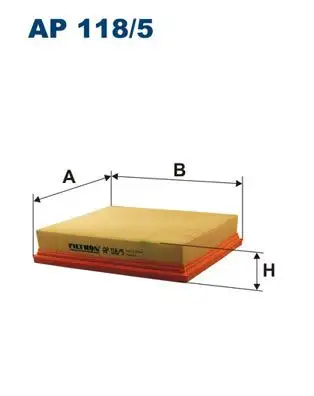 FILTRON AP118/5 Hava Filtresi A6040941004 resmi