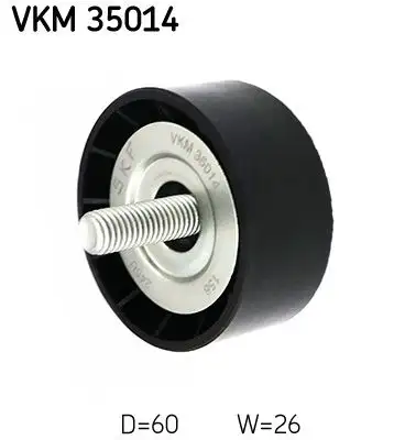 SKF VKM35014 Alternatör Gergi Rulmanı 636290 resmi
