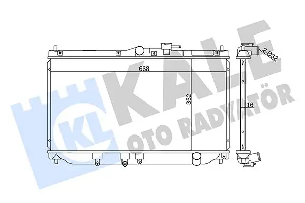 KALE 357700 Radyatör resmi