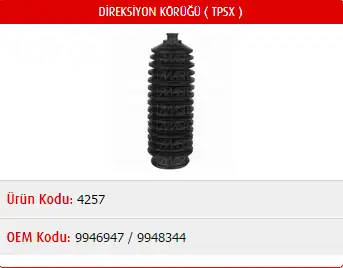 MASTER M4257 Rot Körüğü resmi