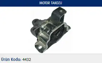 MASTER M4432 Motor Takozu 51782560 resmi