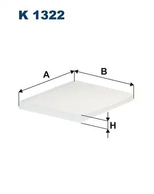 FILTRON K1322 Polen Filtresi 6000633304 resmi