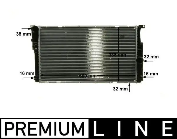 MAHLE CR1909000P Radyatör resmi