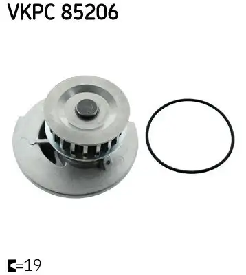 SKF VKPC85206 Devirdaim resmi
