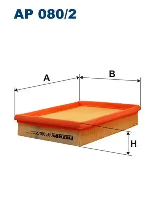 FILTRON AP080/2 Hava Filtresi 1444J5 resmi
