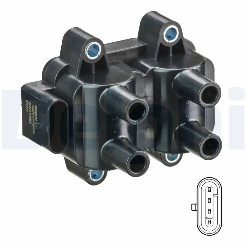 DELPHI GN11083-12B1 Bobin 224336134R resmi