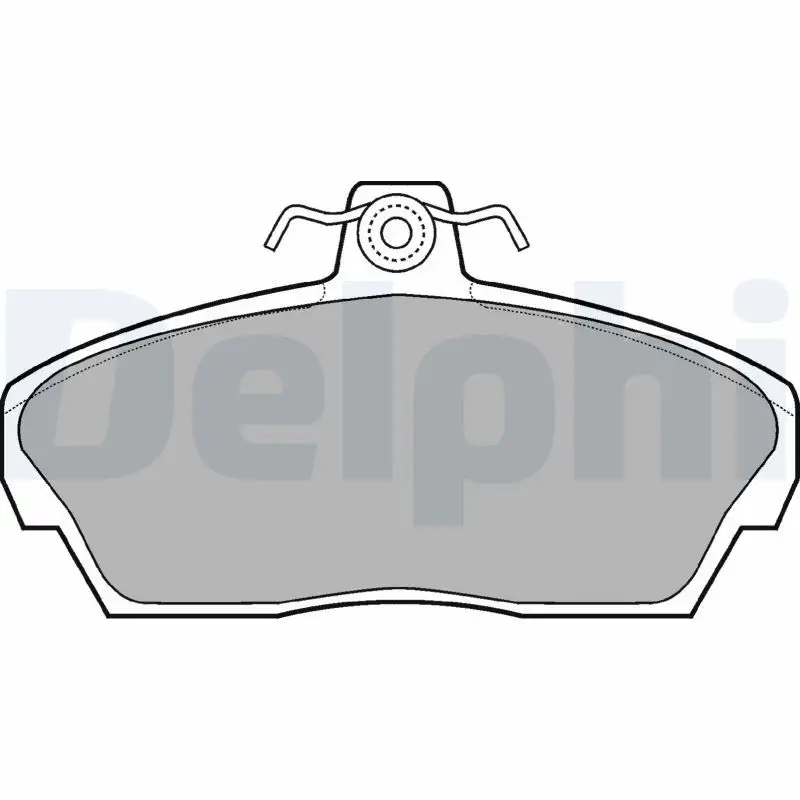 DELPHI LP911 Ön Fren Balatası resmi