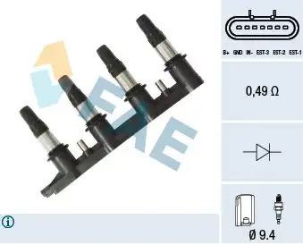 FAE 80352 Bobin 134015 resmi