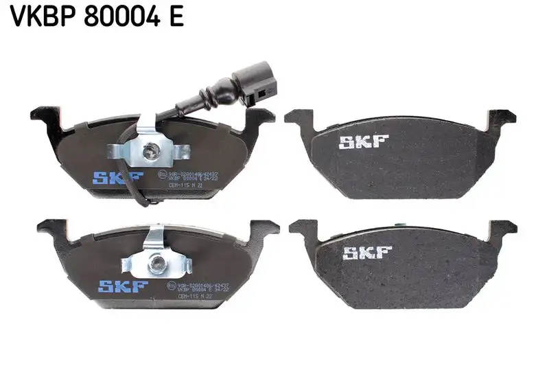 SKF VKBP80004E Ön Fren Balatası resmi