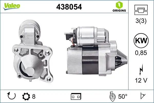 VALEO 438054 Marş Motoru resmi