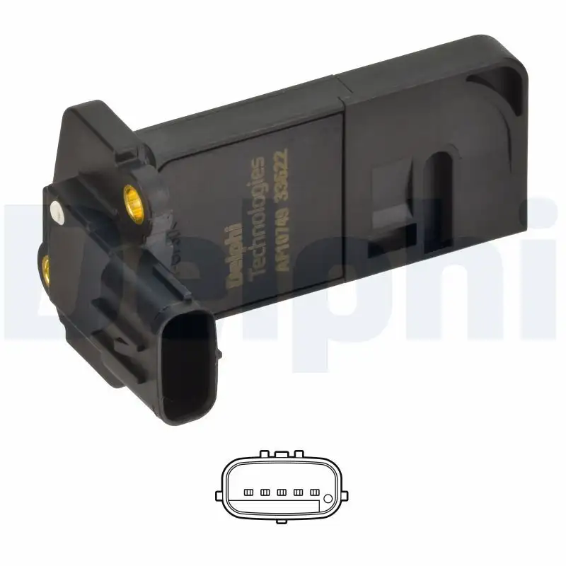 DELPHI AF10749-12B1 Hava Debimetresi 8976019670 resmi