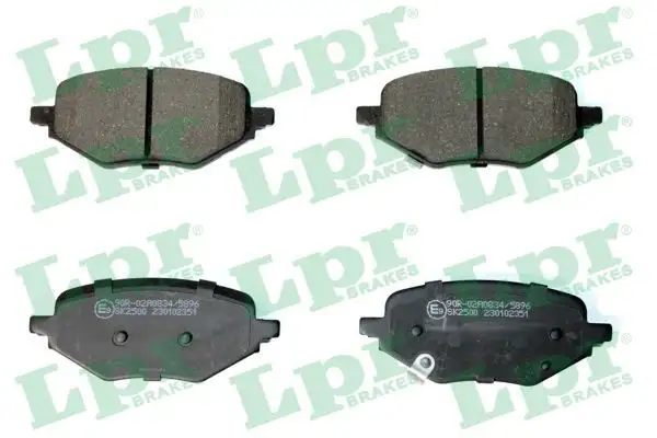 LPR 05P2351 Arka Fren Balatası 10489774 resmi