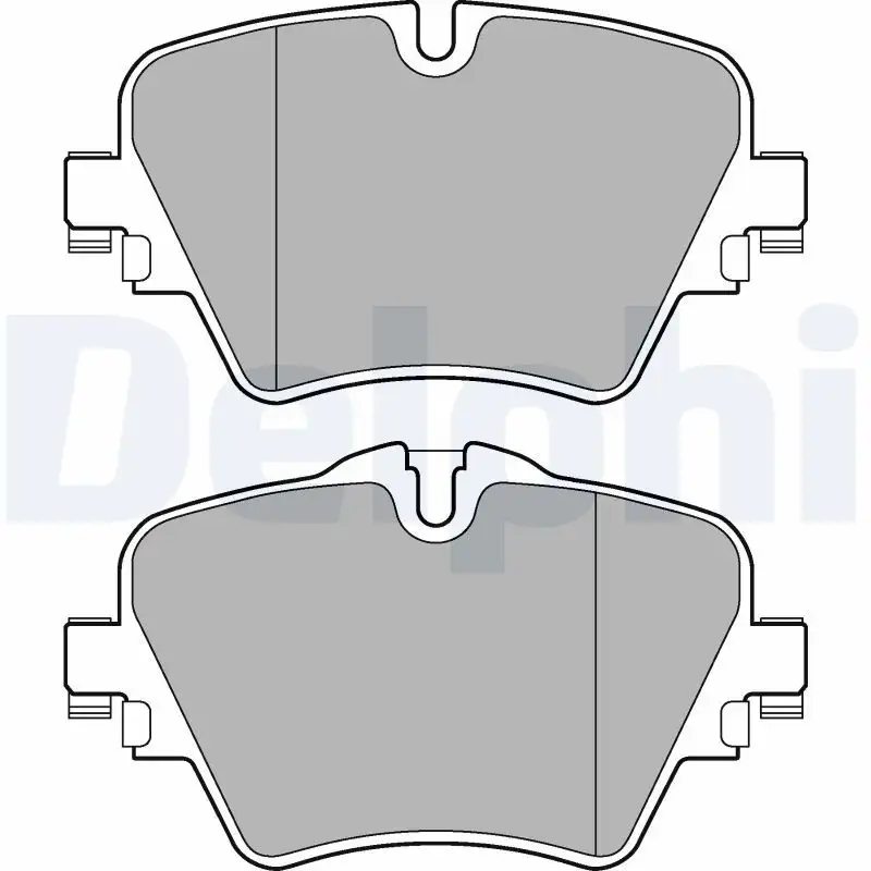 DELPHI LP3182 Ön Fren Balatası resmi