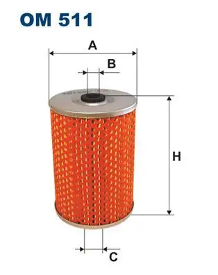 FILTRON OM511 Yağ Filtresi resmi
