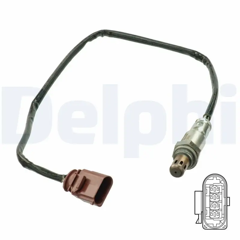 DELPHI ES21090-12B1 Oksijen Sensörü 04E906262AR resmi
